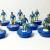 Subbuteo Andrew Table Soccer Inter 2016-2017 3rd Jersey on Classic Hasbro Professional Bases